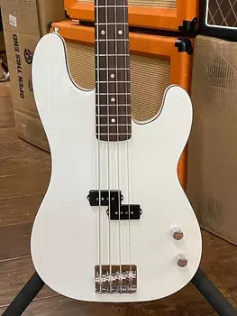 Fender Aerodyne Special Precision P Bass Bright White #JFFI22001121 MIJ Aerodyne Special Precision Bass