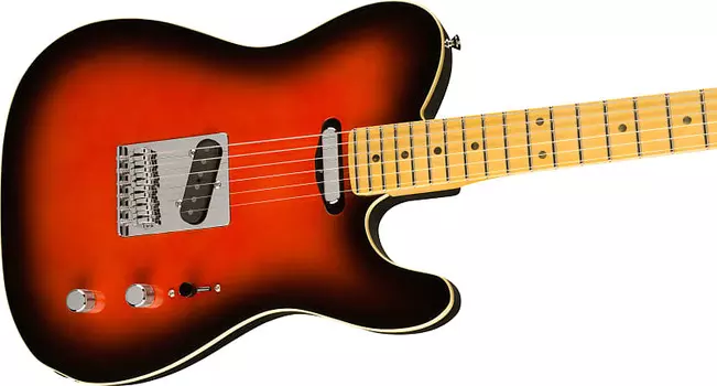 Fender Aerodyne Special Telecaster, кленовый гриф, Hot Rod Burst 0252202371
