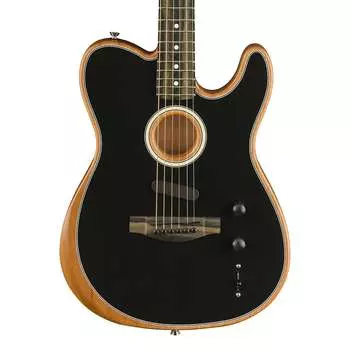 Fender American Acoustasonic Telecaster — черный