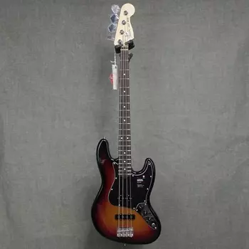 Fender American Performer Jazz Bass - гриф из палисандра, 3-тональные солнечные лучи