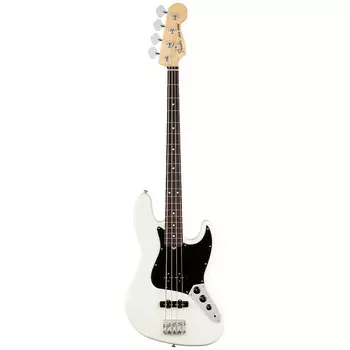 Fender American Performer Jazz Bass, накладка на гриф из палисандра, арктический белый