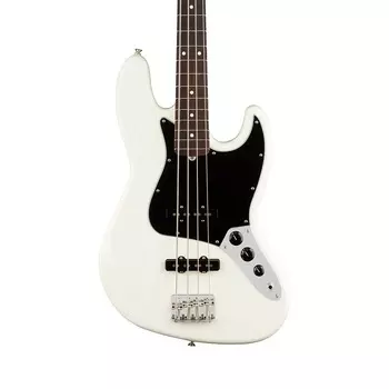 Fender American Performer Jazz Bass Палисандр Накладка на гриф Arctic White с чехлом для гитары