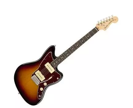 Fender American Performer Jazzmaster - 3-цветные солнечные лучи с палисандровой накладкой