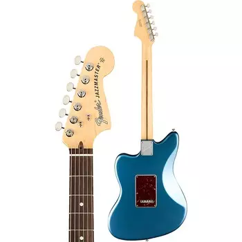Fender American Performer Jazzmaster Электрогитара с грифом из палисандра Satin Lake Placid Blue