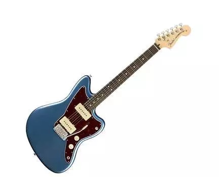 Fender American Performer Jazzmaster - Satin Lake Placid Blue с палисандровой накладкой