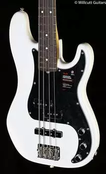 Fender American Performer Precision Bass Палисандр Накладка на гриф Arctic White (056) Бас-гитара