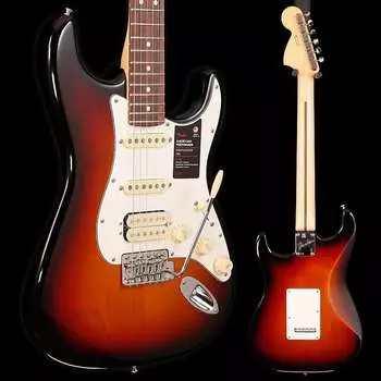 Fender American Performer Strat HSS, RW Fb, 3-тональные солнечные лучи, 8 фунтов 1,4 унции American Performer Strat HSS, RW Fb, 3-Tone Sunburst