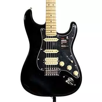 Fender American Performer Stratocaster HSS — черный с кленовой накладкой American Performer Stratocaster HSS - Black with Maple Fingerboard