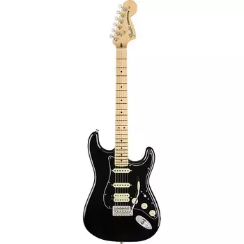 Fender American Performer Stratocaster HSS с кленовой накладкой на гриф - черный American Performer Stratocaster HSS with Maple Fretboard