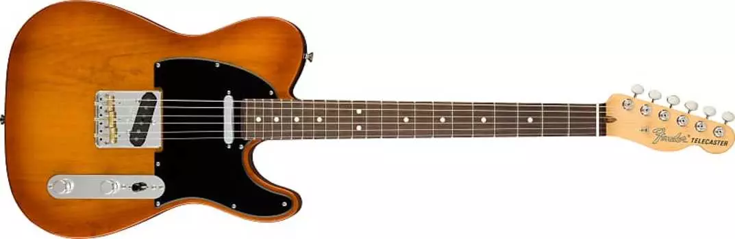 Fender American Performer Telecaster, накладка на гриф из палисандра, Honey Burst — US22071561