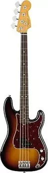 Fender American Pro II Precision Bass Rosewood 3 цвета Sunburst с футляром 0193930 700