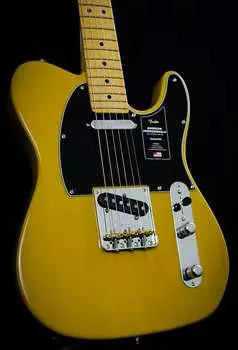 Fender American Pro II Telecaster Butterscotch Blonde с футляром Deluxe American Pro II Telecaster Butterscotch Blonde w/ Deluxe Case