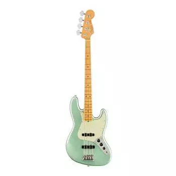 Fender American Professional II 4-String Jazz Bass (для правой руки, кленовый гриф, цвет Mystic Surf Green) Fender American Professional II 4-String Jazz Bass (Mystic Surf Green)