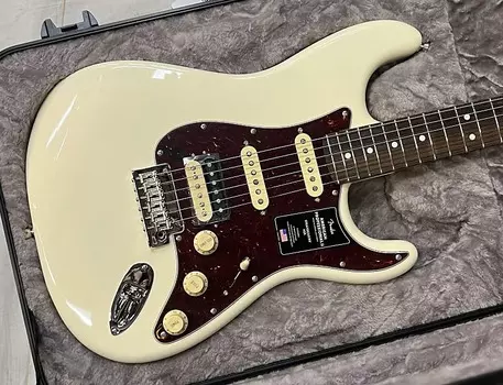 Fender American Professional II HSS Stratocaster RW 2022 - Олимпийский белый Новый неигранный Auth Dealer 8lb 1oz #563