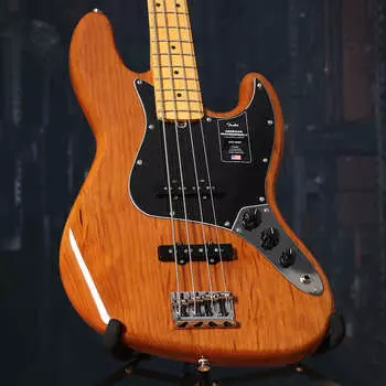 Fender American Professional II Jazz Bass, гриф из клена, жареная сосна American Professional II Jazz Bass with Maple Fretboard
