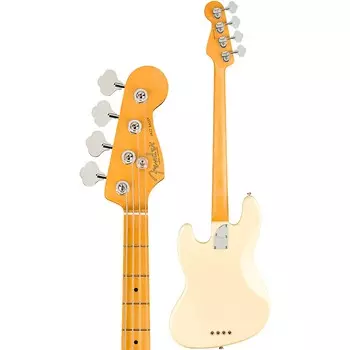 Fender American Professional II Jazz Bass Кленовая накладка на гриф Олимпийский белый