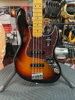 Fender American Professional II Jazz Bass, кленовый гриф, 3 цвета Sunburst AM Pro II J-Bass