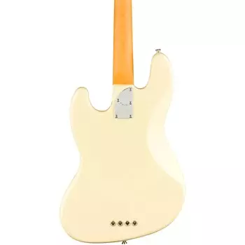 Fender American Professional II Jazz Bass Накладка на гриф из палисандра олимпийского белого цвета