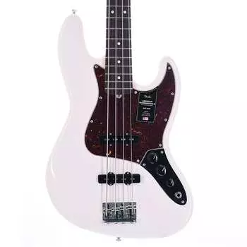 Fender American Professional II Jazz Bass Палисандр Накладка на гриф Olympic White