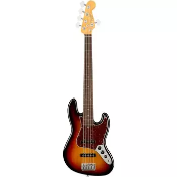 Fender American Professional II Jazz Bass V Накладка на гриф из палисандра, 3 цвета Sunburst