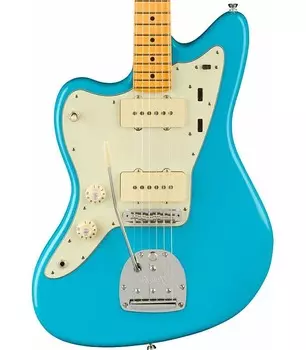 Fender American Professional II Jazzmaster Left-handed — Miami Blue с кленовой накладкой