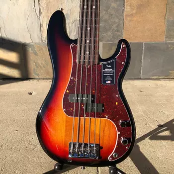 Fender American Professional II P Bass V, 5-струнная, 3-тональная Sunburst 0193960700