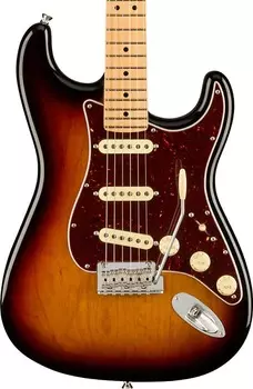 Fender American Professional II Stratocaster — 3 цвета Sunburst — кленовый гриф Fender Guitars