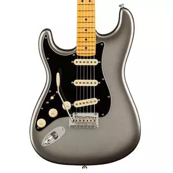 Fender American Professional II Stratocaster для левшей - Mercury с кленовой накладкой American Professional II Stratocaster Left-handed