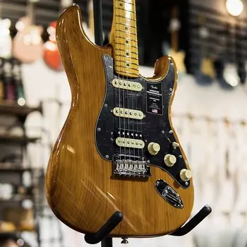 Fender American Professional II Stratocaster HSS, кленовый гриф, жареная сосна, литой корпус Deluxe AM PRO II STRAT HSS MN RST PINE