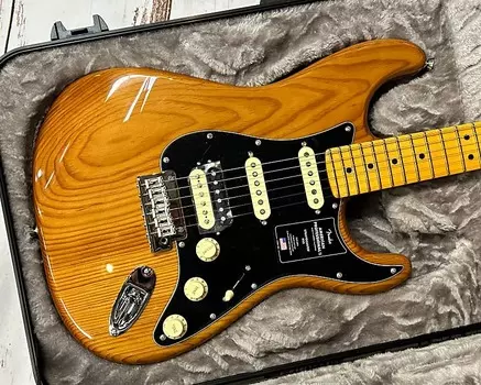 Fender American Professional II Stratocaster HSS MN 2022 - Roasted Pine New Unplayed Auth Dlr 7lbs 7oz #793 American Professional II Stratocaster HSS with Maple Fretboard