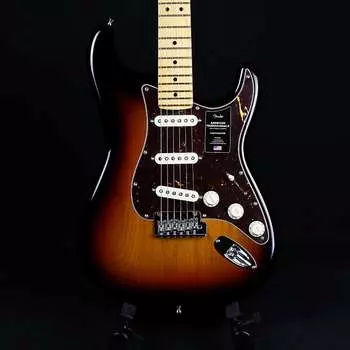 Fender American Professional II Stratocaster SSS - 3-цветная накладка из клена Sunburst (US22016098)