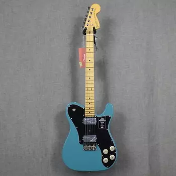 Fender American Professional II Telecaster Deluxe - Кленовая накладка на гриф Майами Блю
