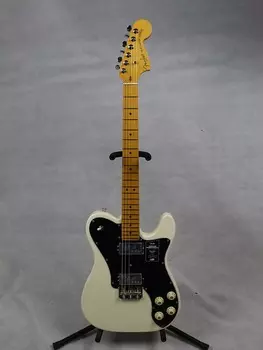 Fender American Professional II Telecaster Deluxe Кленовый гриф Olympic White с чехлом