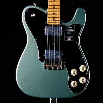 Fender American Professional II Telecaster Deluxe - Mystic Surf Green с кленовой накладкой