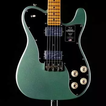 Fender American Professional II Telecaster Deluxe - Mystic Surf Green с кленовой накладкой
