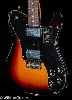 Fender American Professional II Telecaster Deluxe Накладка на гриф из палисандра, 3 цвета, солнечные лучи (754)