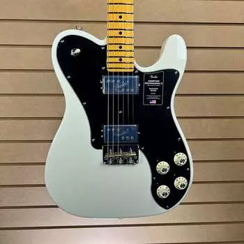 Гитара Fender American Professional II Telecaster Deluxe, олимпийский белый