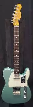 Fender American Professional II Telecaster с грифом из палисандра 2022 — Mystic Surf Green American Professional II Telecaster with Rosewood Fretboard