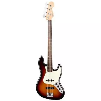Fender American Professional Jazz Bass Guitar, накладка на гриф из палисандра, 3 цвета Sunburst