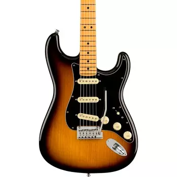 Fender American Ultra Luxe Stratocaster Электрогитара с кленовым грифом, 2 цвета Sunburst