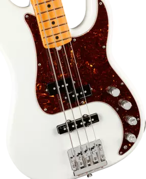 Fender American Ultra Precision Bass, кленовый гриф, арктическая жемчужина 0199012781