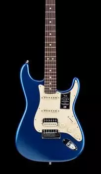 Fender American Ultra Stratocaster HSS — синяя кобра #21439
