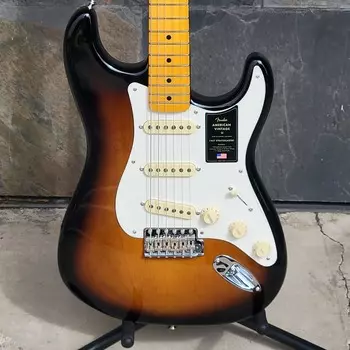 Fender American Vintage II 1957 Stratocaster, кленовый гриф, 2 цвета Sunburst 0110232803
