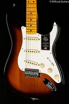 Fender American Vintage II 1957 Stratocaster Maple Fingerboard 2-Color Sunburst (793) Fender American II Stratocaster Maple Fingerboard (793)