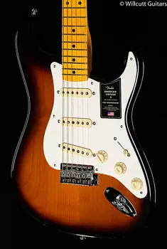 Fender American Vintage II 1957 Stratocaster Maple Fingerboard 2-Color Sunburst (834) Fender American II Stratocaster Maple Fingerboard (834)