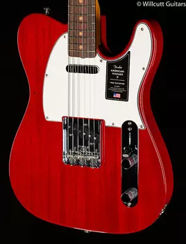 Fender American Vintage II 1963 Telecaster Crimson Red Transparent (832) Fender American II Telecaster (832)
