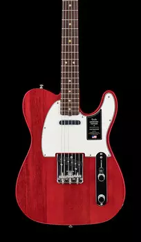 Fender American Vintage II 1963 Telecaster — темно-красный прозрачный #11336