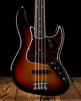 Гитара Fender American Vintage II 1966 Jazz Bass, солнечные лучи