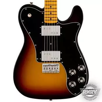 Fender American Vintage II 1975 Telecaster Deluxe, кленовый гриф, 3 цвета Sunburst Fender American II Telecaster Deluxe, Maple Fingerboard,