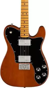 Fender American Vintage II 1975 Telecaster Deluxe MP Mocha с футляром Fender American II Telecaster Deluxe MP w/case